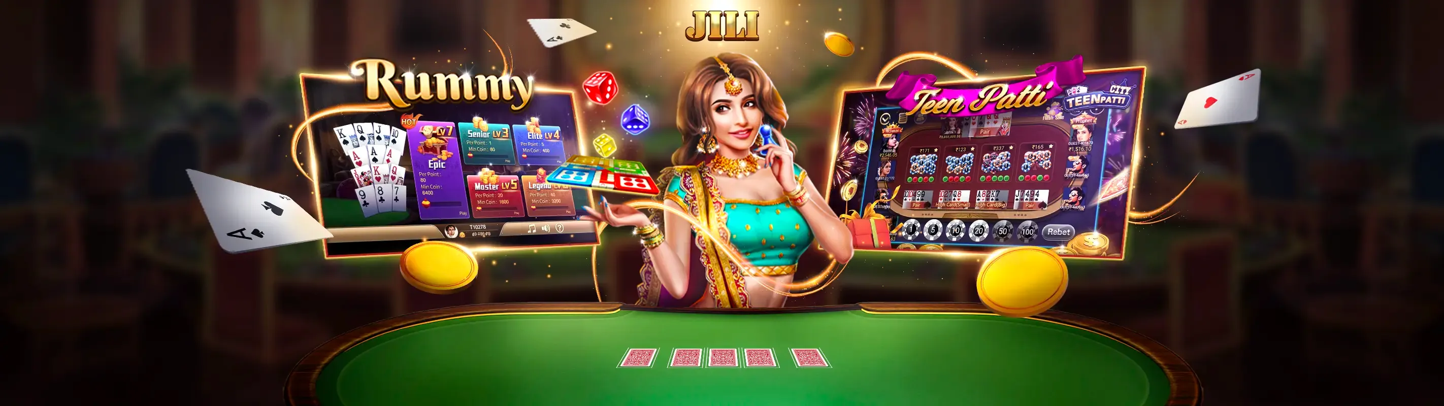 Hình ảnh sống động về casino trực tuyến và mã Kuwin24